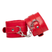 TieMeUp - Boeien imitatieleder - Zachte bontvoering - Rood-Erotiekvoordeel.nl