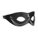 Rimba - Lederen Masker met Kettingdecoratie - Zwart & Zilver-Erotiekvoordeel.nl