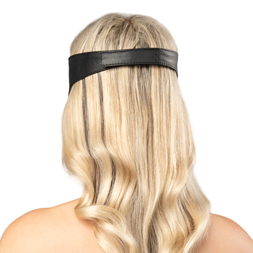 Rimba - Lederen Blinddoek - Zwart-Erotiekvoordeel.nl