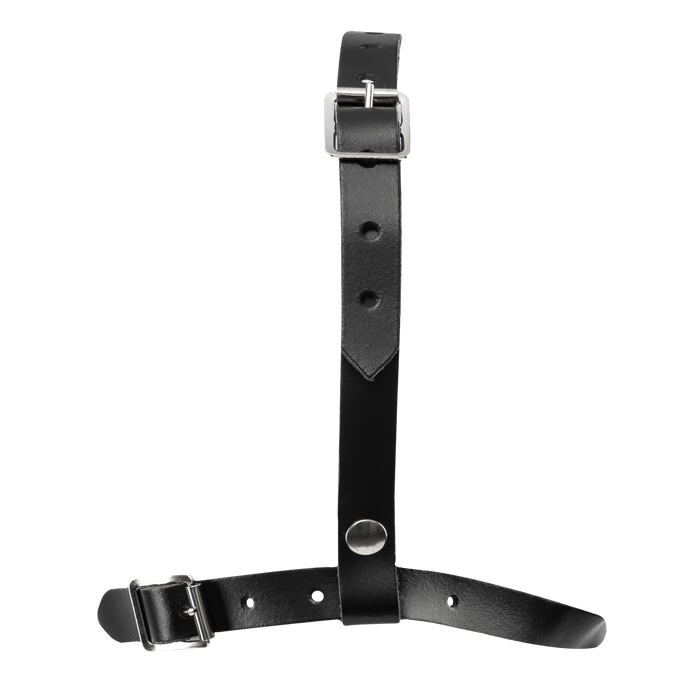 Rimba - Lederen Hoofdharnas - Zwart-Erotiekvoordeel.nl