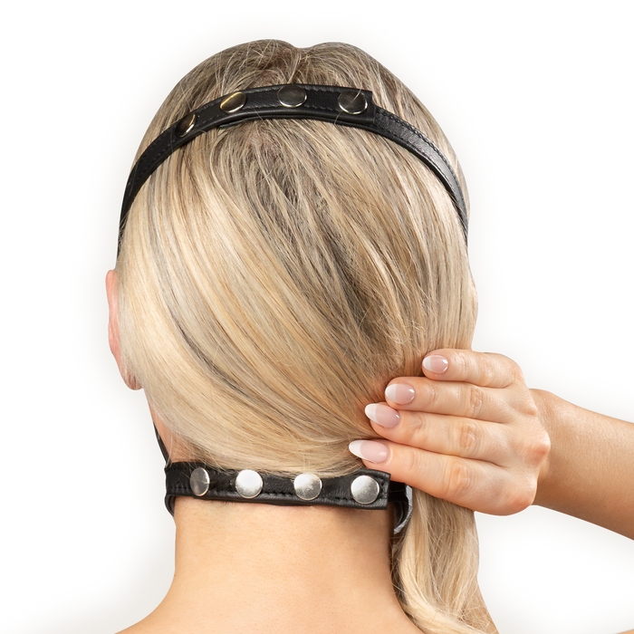 Rimba - Lederen Muilkorf - Zwart-Erotiekvoordeel.nl