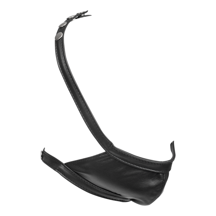 Rimba - Lederen Muilkorf - Zwart-Erotiekvoordeel.nl
