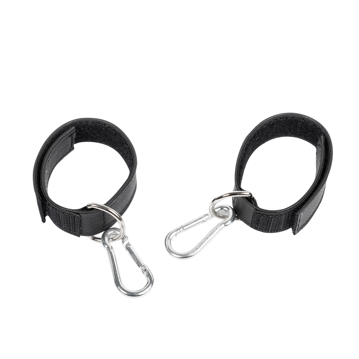 Rimba - Lederen Boeien met Klittenband - Zwart-Erotiekvoordeel.nl