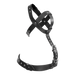 Rimba - Lederen Fixatie Hoofdharnas - Zwart-Erotiekvoordeel.nl