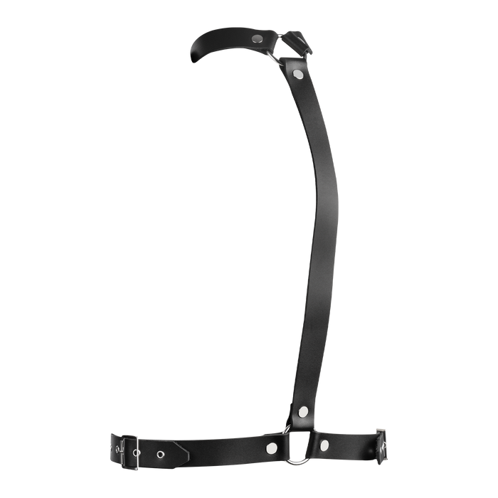 Rimba - Lederen Bondageharnas - Zwart-laced-up.nl