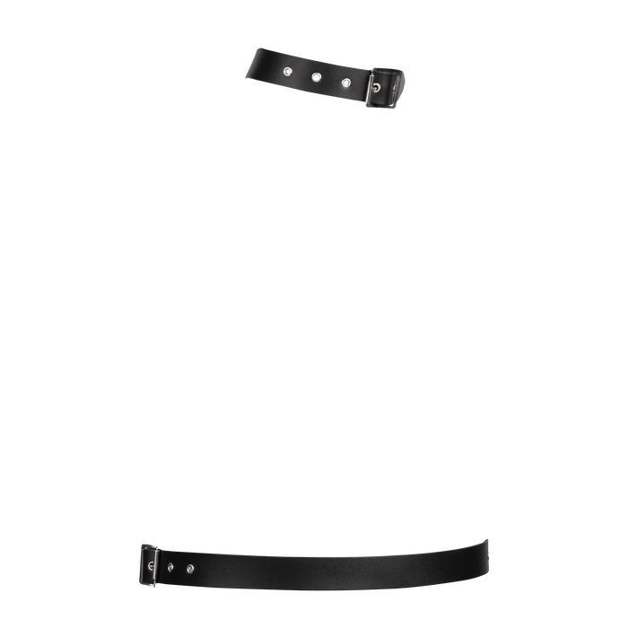 Rimba - Lederen Bondageharnas - Zwart-laced-up.nl