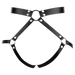 Rimba - Lederen Bondage Taille Harnas - Zwart-Erotiekvoordeel.nl