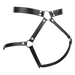 Rimba - Lederen Bondage Taille Harnas - Zwart-Erotiekvoordeel.nl