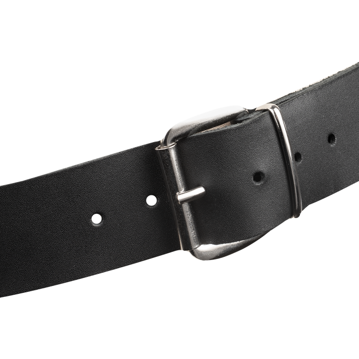 Rimba - Lederen Borstharnas met Halsband - Zwart-Erotiekvoordeel.nl