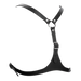 Rimba - Lederen Borstharnas - Zwart-Erotiekvoordeel.nl
