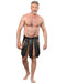 Rimba - Lederen Gladiator Herenrok - Zwart-Erotiekvoordeel.nl