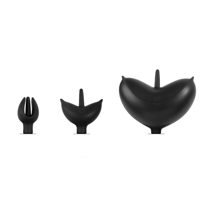 Rimba - Lederen Kuisheidsslip voor Mannen met Opblaasbare Anale Plug - Zwart-Erotiekvoordeel.nl