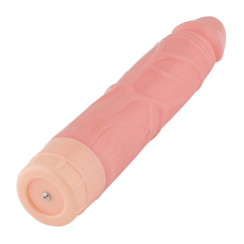 Being Fetish - Vibrerende Dildo - 20,5 cm - PVC - Batterijen - Lichte Huidskleur