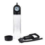 Essentials - Penis pump 31 cm with Gauge-laced-up.nl