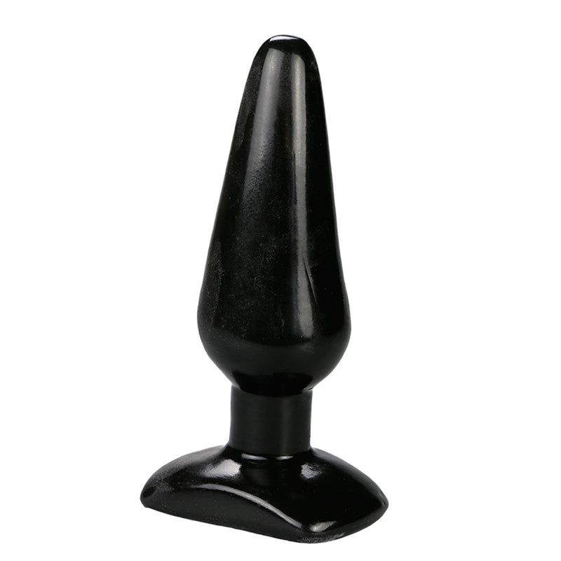 Being Fetish – Anaal Plug – Zwart – 13,5 x 4 cm-laced-up.nl