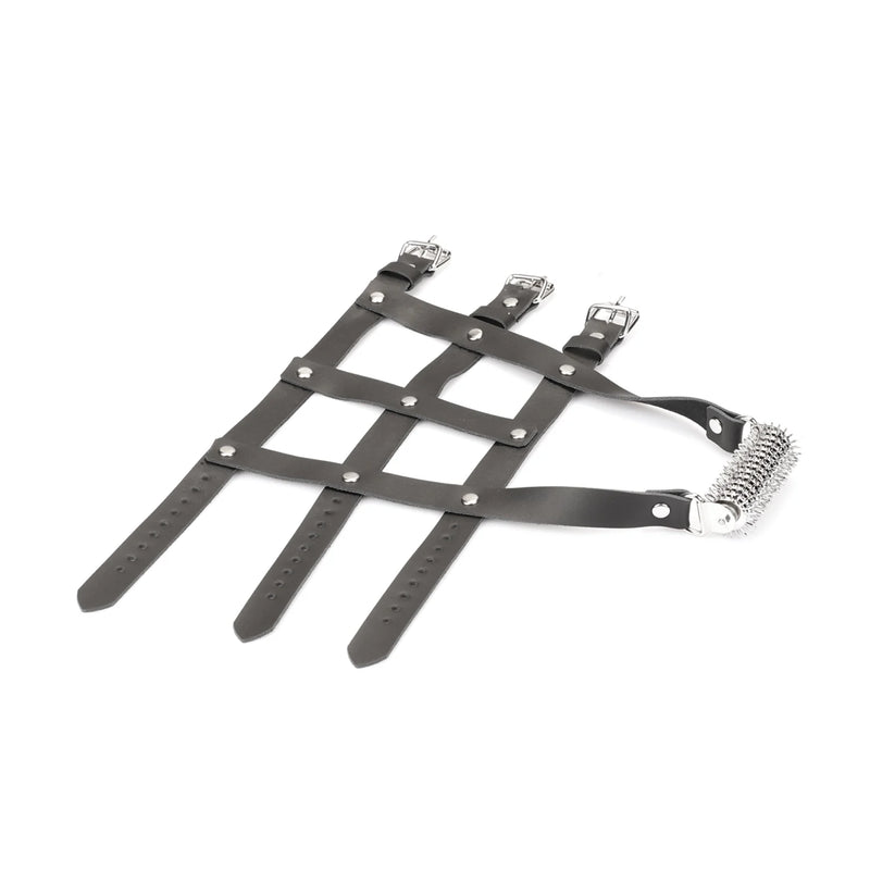 Liebe Seele - BDSM Pinwheel voor Onder de Voeten - Gedwongen op de tenen - Zilver-laced-up.nl