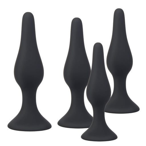 Being Fetish - Anal Plug set black (4pcs)-Erotiekvoordeel.nl