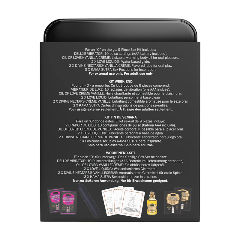 Kamasutra - Weekender Kit - Vanilla Crème-Erotiekvoordeel.nl