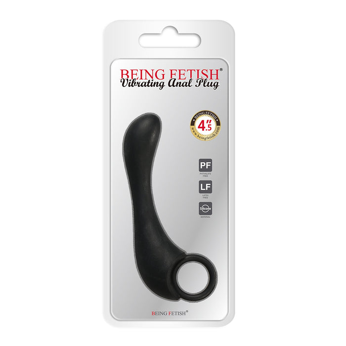 Being Fetish - Anal Plug 4.5" black-Erotiekvoordeel.nl