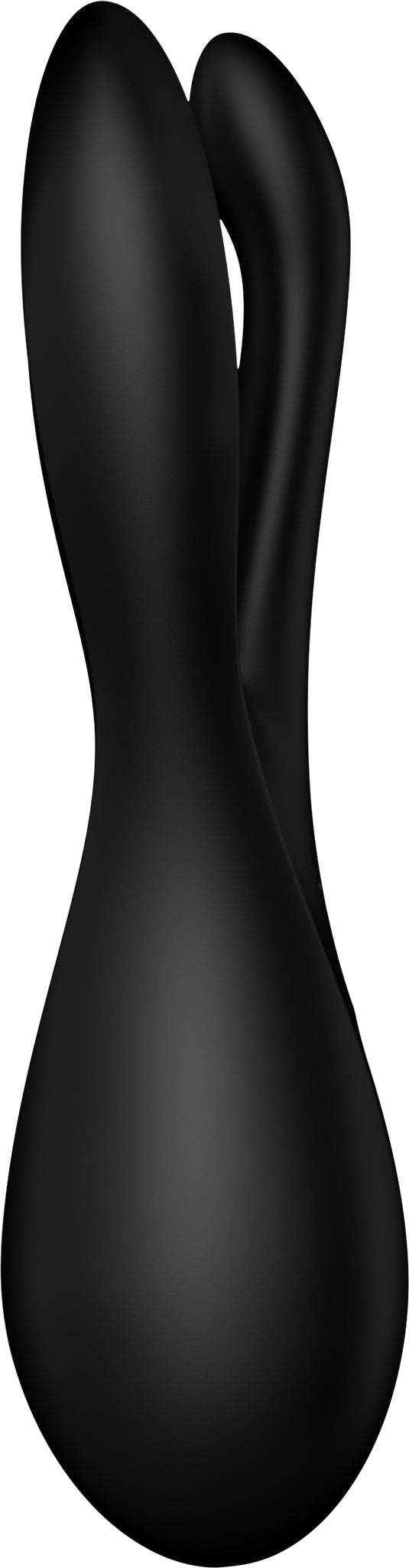 Satisfyer - Threesome 2 - Multifunctionele Vibrator Met 3 Voelsprieten - Zwart-laced-up.nl