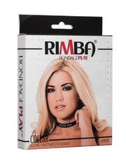 Rimba - Halsband - Collar Met Tekst - FUCK TOY - Siliconen - Zwart-laced-up.nl
