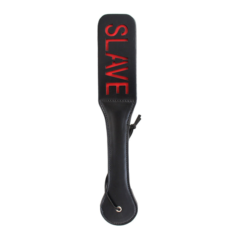 Smart Moves - Paddle SLAVE 32cm black/red-laced-up.nl