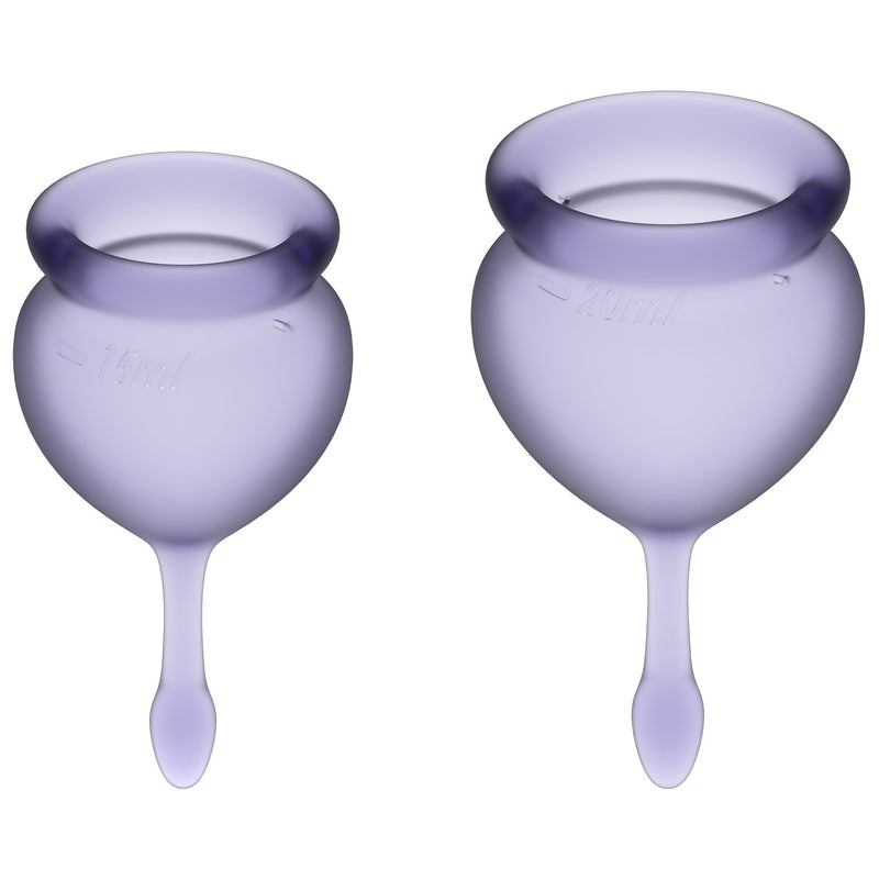 Satisfyer - Feel Good Menstrual Cups Lilla-laced-up.nl