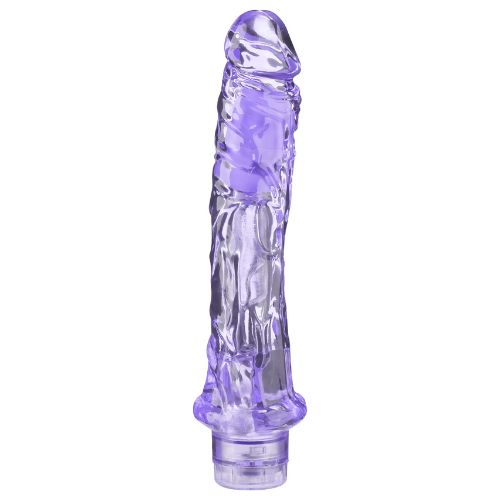 Being Fetish - Vibrerende Dildo - 25 cm - Batterijen - Paars-laced-up.nl
