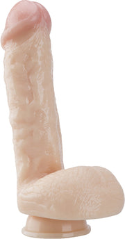 Being Fetish - PVC Dildo 7.5" flesh-laced-up.nl