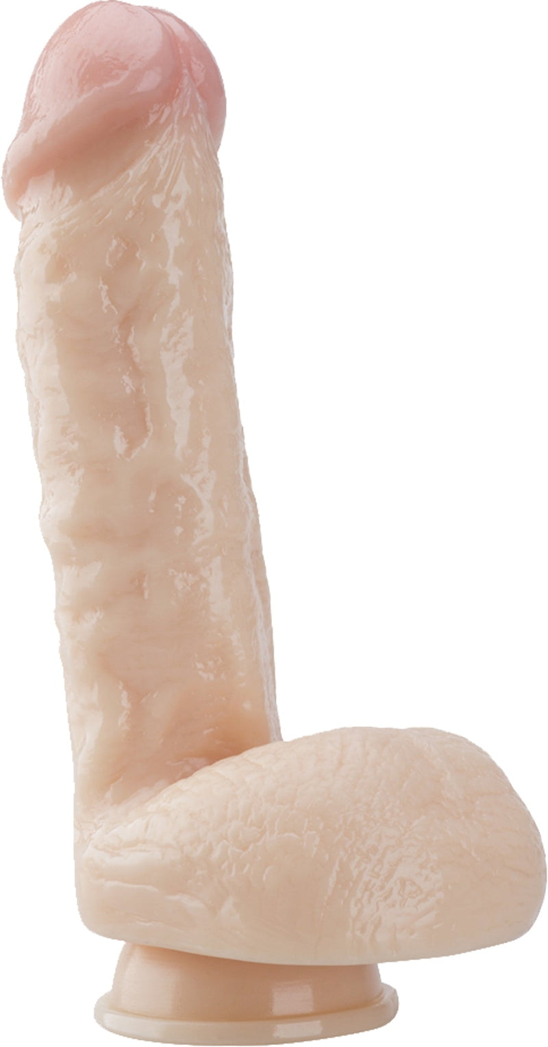 Being Fetish - PVC Dildo 7.5" flesh-laced-up.nl