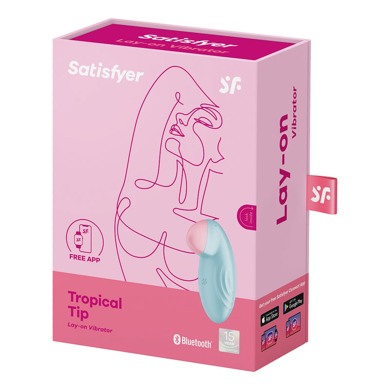 Satisfyer - Tropical Tip Connect App Blue-laced-up.nl