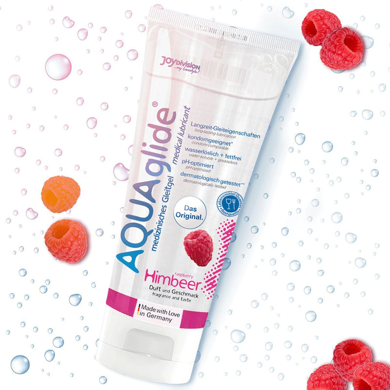 AQUAglide - Glijmiddel Frambozen - 100 ml-Laced-up.nl