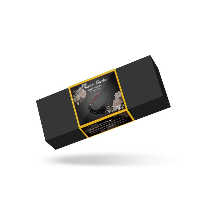 Liebe Seele - Victorian Garden - Kleine Flogger - Vegan Vriendelijk - Rood/Zwart-Laced-up.nl