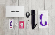 Adrien Lastic – Mr. Hook - Clitoris en G-spot Vibrator met Afstandsbediening – Paars-Erotiekvoordeel.nl