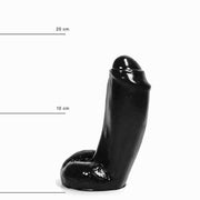 All Black - Anaal Dildo - 18 x 5.5 cm - Zwart-Laced-up.nl