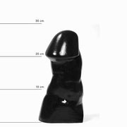 All Black - Anaal Dildo - 25 x 9.5 cm - Zwart-Laced-up.nl