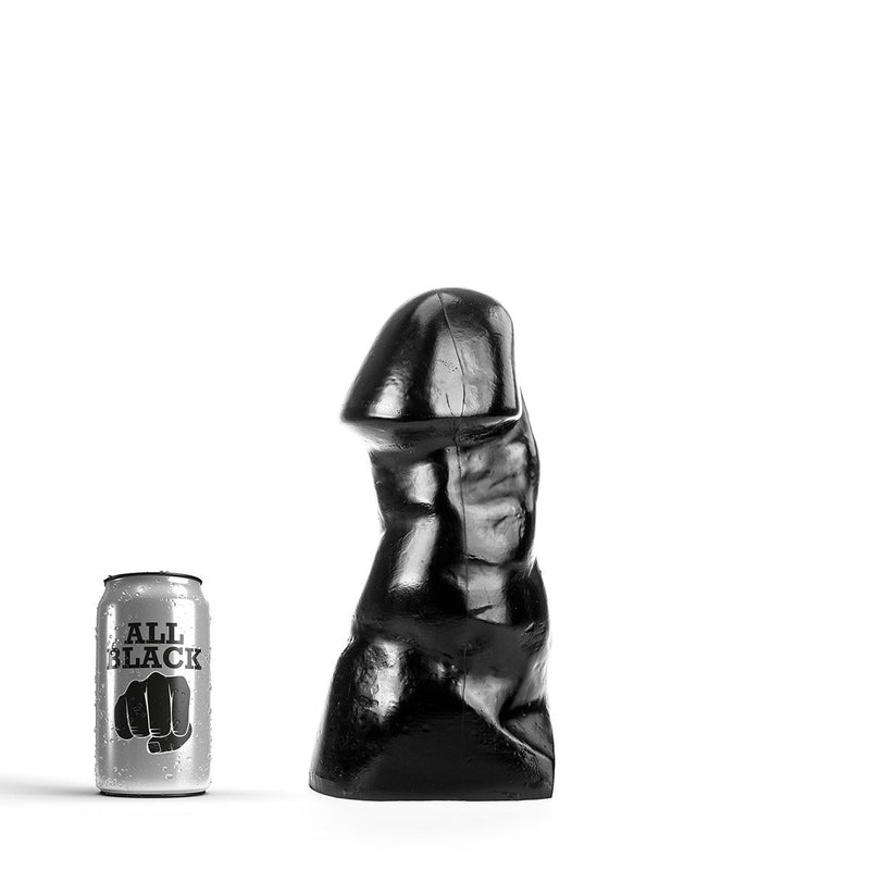 All Black - Anaal Dildo - 25 x 9.5 cm - Zwart-Laced-up.nl