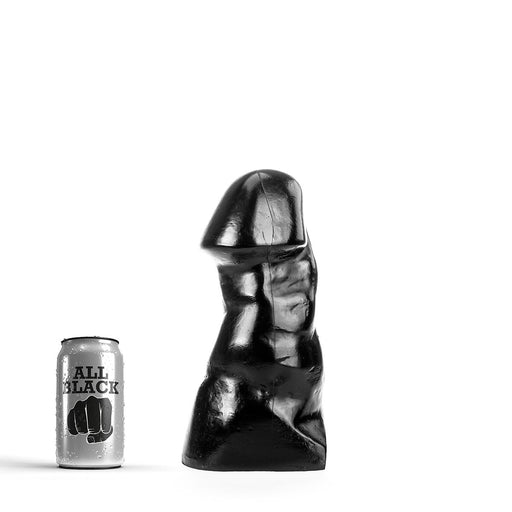 All Black - Anaal Dildo - 25 x 9.5 cm - Zwart-Laced-up.nl