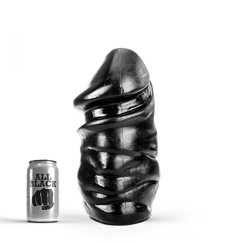 All Black - Anaal Dildo - 32 x 16.5 cm - Zwart-Laced-up.nl