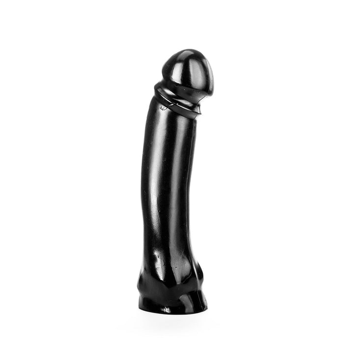 All Black - Dildo - 33 x 7 cm - Zwart-Erotiekvoordeel.nl