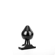 All Black - Big Boy Buttplug - 5 maten - Zwart-Erotiekvoordeel.nl