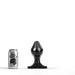 All Black - Buttplug - 16 x 8 cm - Zwart-Laced-up.nl