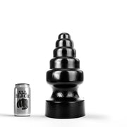 All Black - Buttplug - 27 x 13.5 cm - Zwart-Laced-up.nl