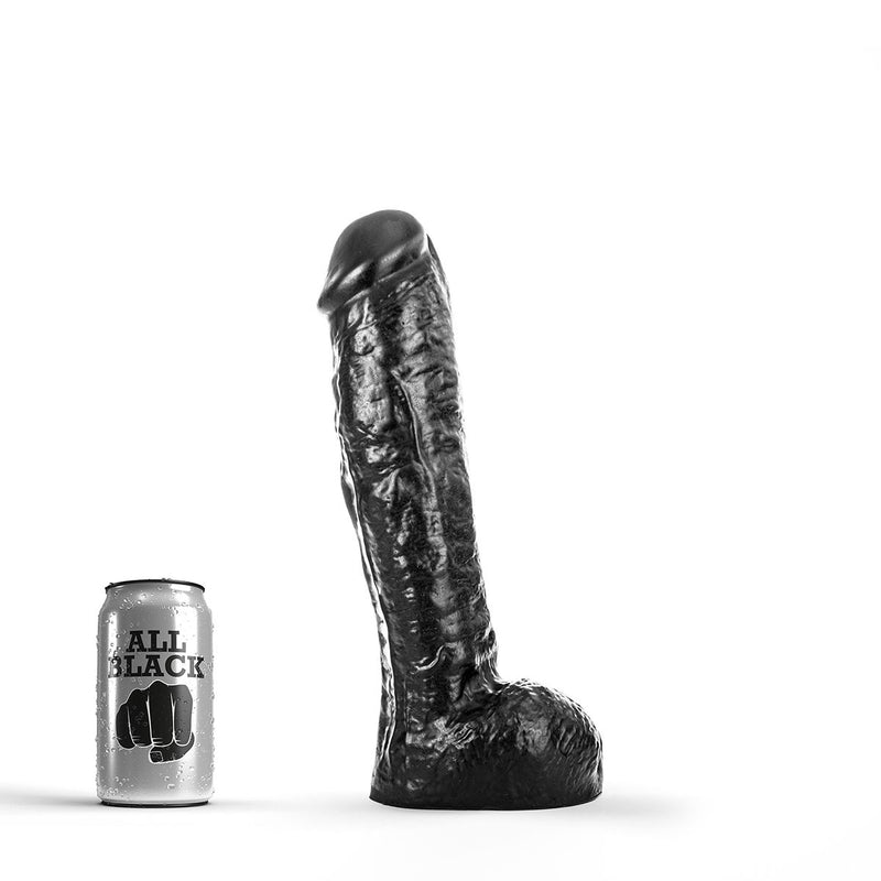 All Black - Buttplug - 29 x 5.5 cm - Zwart-Laced-up.nl