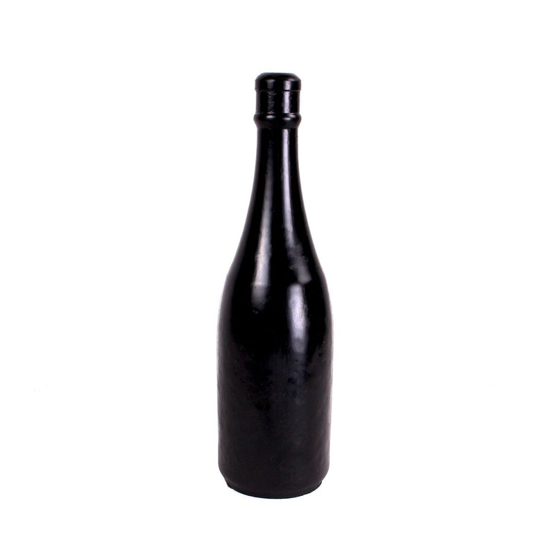 All Black - Buttplug - Champagne Bottle - PVC - Zwart-Erotiekvoordeel.nl