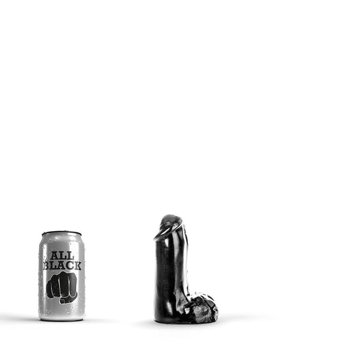 All Black - Dildo - 13 x 4.5 cm - Zwart-Laced-up.nl