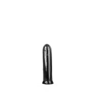 All Black Dildo 19 cm – Glad PVC met Zuignap – Zwart-Erotiekvoordeel.nl