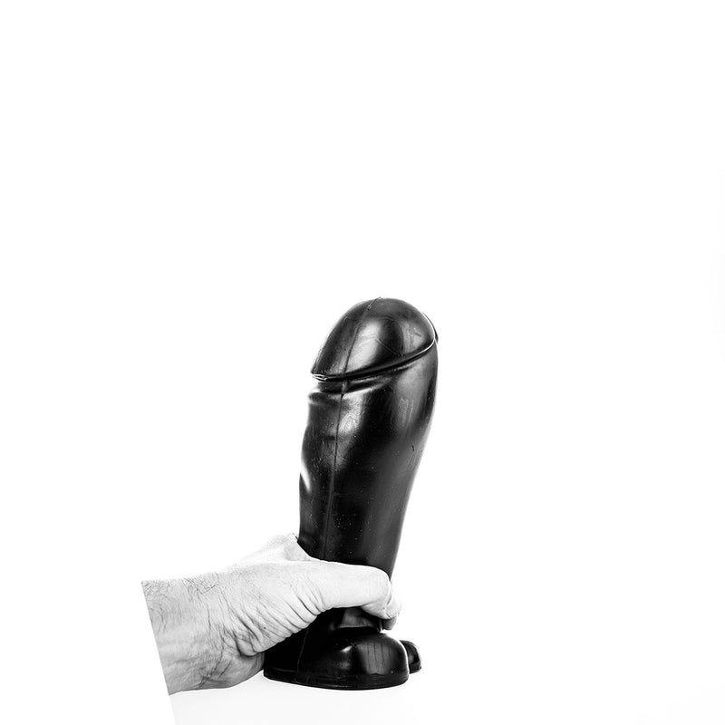 All Black - Dildo - 22 x 8 cm - Zwart-Erotiekvoordeel.nl
