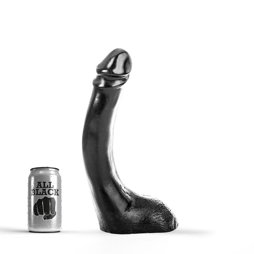 All Black - Dildo - 32 x 5.5 cm - Zwart-Laced-up.nl
