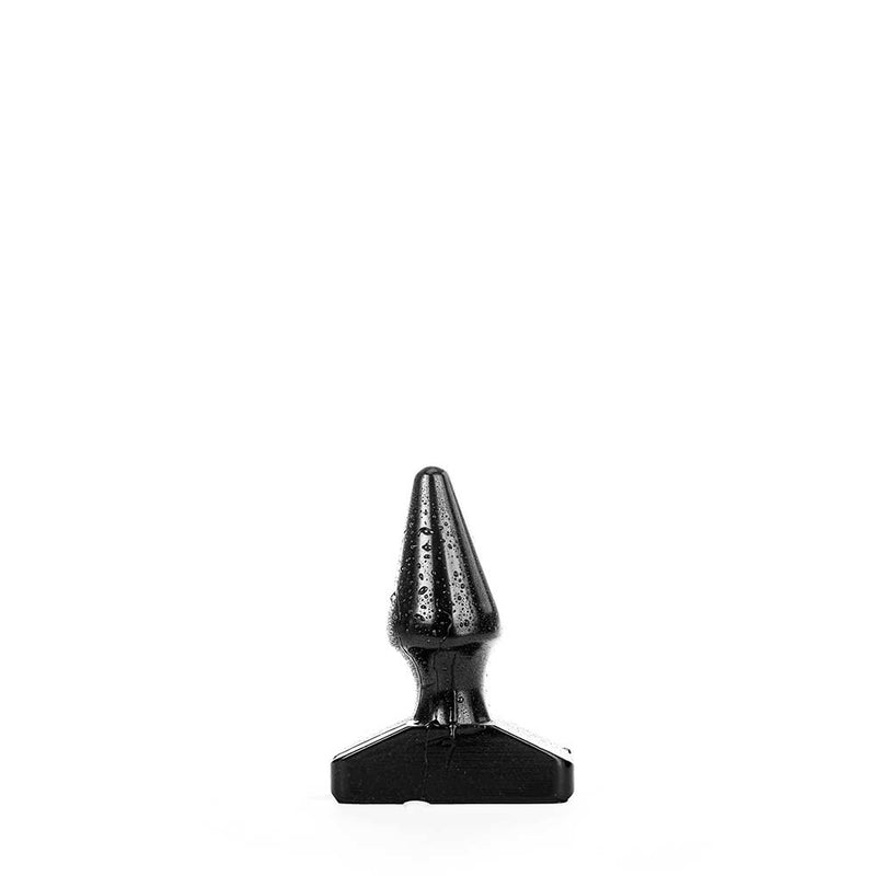 All Black - Extreme Anaal Plug - 16 cm x 6 cm - Zwart-Erotiekvoordeel.nl